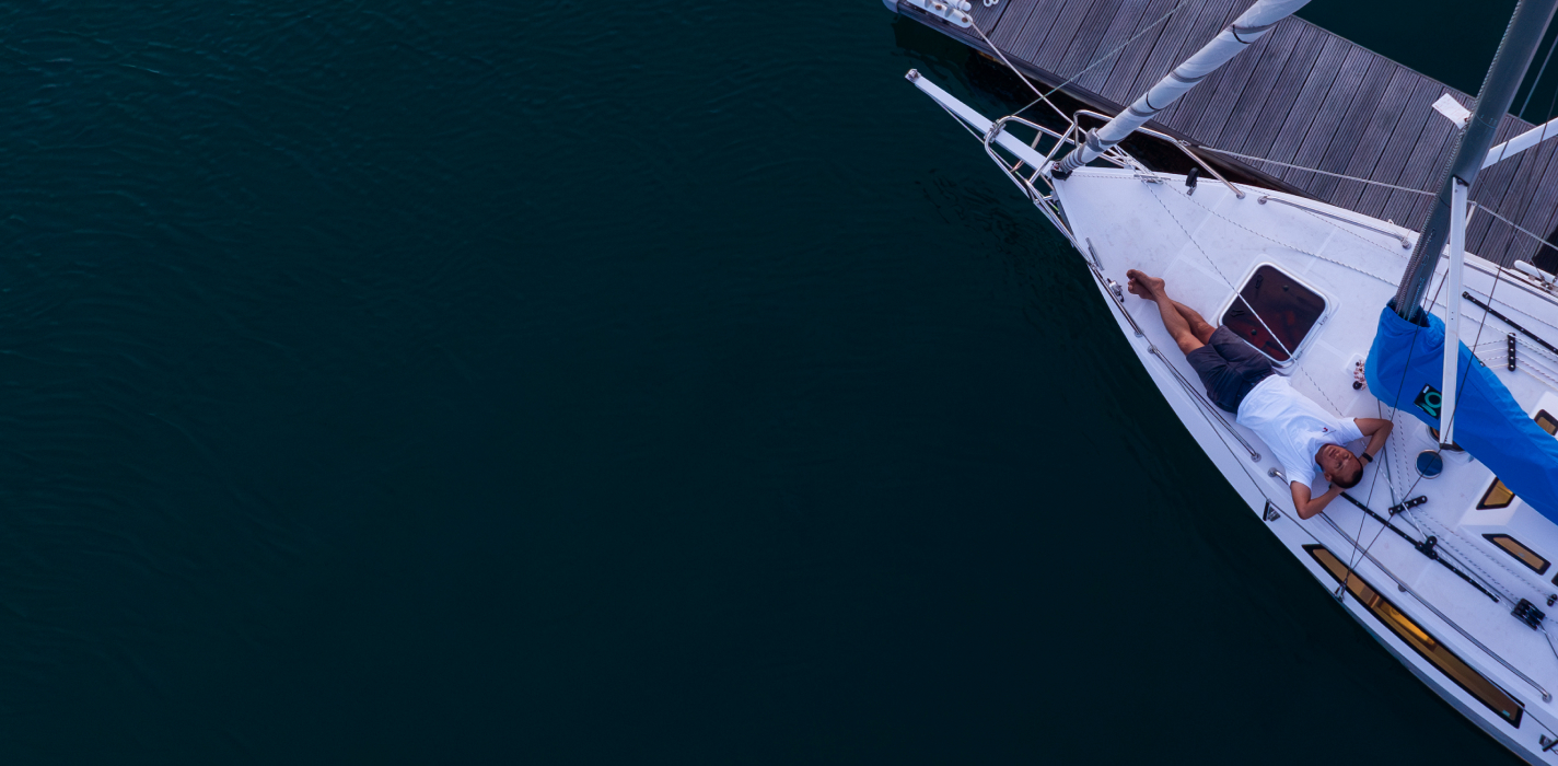 Boat deck view