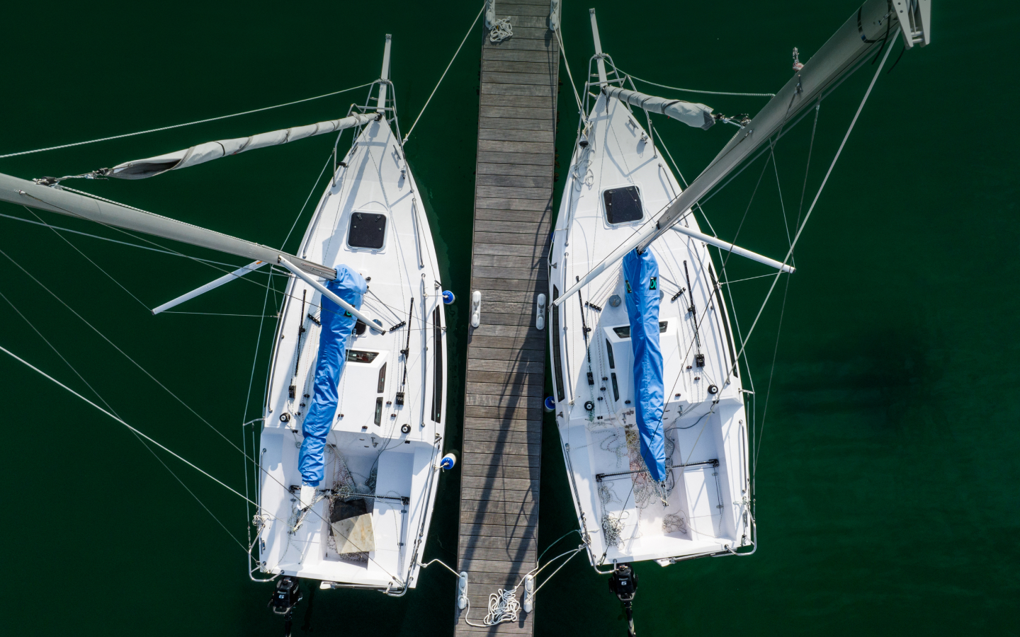 Song Lo Boats Aerial View